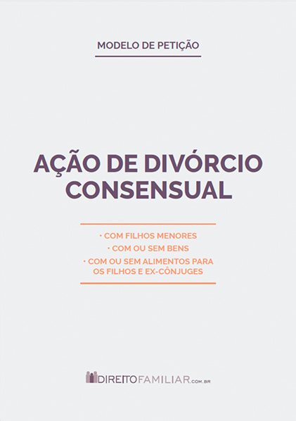 Modelo de Petição de Divórcio Consensual com Filhos
